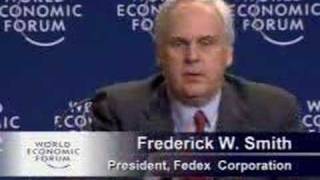 Davos Annual Meeting 2003  US Economic Outlook Highlights [upl. by Ramedlab]