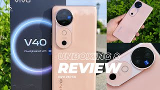 VIVO V40 5G Review  ZEISS Camera Test Features and Performance [upl. by Lambart]