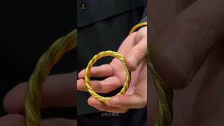 Wow Thats Unique 24ct Gold Bangles shorts gold [upl. by Ahsatsana757]