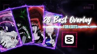 20 Best Free Overlay Package for edits  part 1  kawaii97 [upl. by Ynna642]