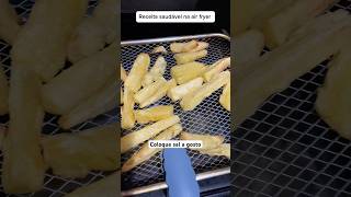 Mandioca frita na airfryer receita airfryer receitanaairfryer dicas short shorts [upl. by Inavoy585]