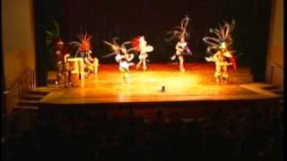 Aztec Dancers at the Getty  Danzantes Aztecas en el Museo Getty [upl. by Sibilla482]