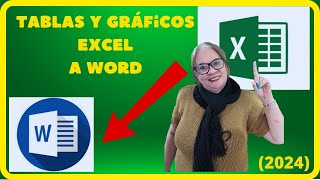 👉 Tutorial ¡Integra datos de EXCEL a WORD Paso a Paso Inserta TABLAS y GRÁFICOS fácil 2024 [upl. by Hanaj]