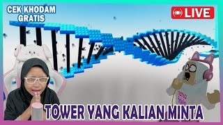 EEK TOWER amp PRANK TOWER YG NGESELIN  MABAR ROBLOX INDONESIA [upl. by Steiner535]