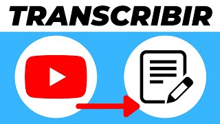 Cómo TRANSCRIBIR VIDEO de YOUTUBE a TEXTO GRATIS ONLINE 2024 Fácil y Rápido [upl. by Atterahs]