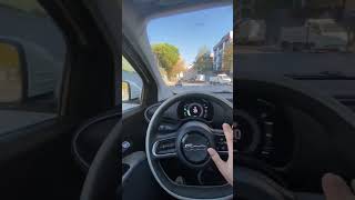 İlk elektrikli aracim fiat 500e alinir mi  İnceleme sürüs shortvideo shortsfeed shortsyoutube [upl. by Griswold]