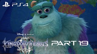 Kingdom Hearts III 19 Monstropolis Japanese Dub [upl. by Alcine]