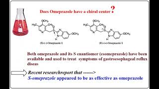 Does omeprazole have a chiral center [upl. by Asillim]