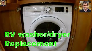 RV Washer and dryer replacement  Splendide 2200 XCD [upl. by Ahsikyw130]