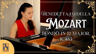 Mozart Rondo in D Major K 485  Benedetta Iardella [upl. by Korwin]