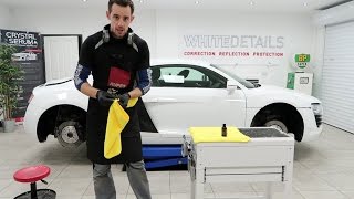 Audi R8 receives the quotWhite Detailquot  VLOG 004 [upl. by Yeneffit]