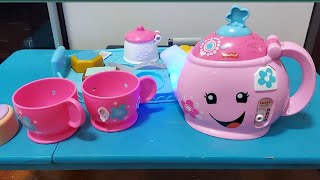 Toys and Me  SINGING TEA POT  TEA PARTY SET [upl. by Anrim]