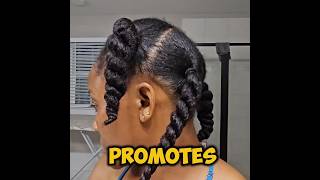 This routine helps to reduce tangles and utilmately retain your growth naturalhair haircare [upl. by Aretse]