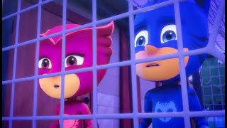 Pj Masks en Español 2018  Buhíta y Gatuno en Problemas  Dibujos Animados [upl. by Lseil]