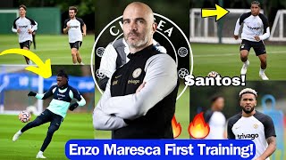 Breaking News 🔥Enzo Maresca First Training At Chelsea💪Chelsea First Preseason Training At Cobham [upl. by Cherilyn]