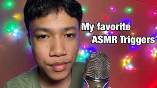 My Top 5 FAVORITE Triggers ASMR [upl. by Gallager20]