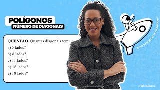 Quantas diagonais tem um polígono [upl. by Soiritos925]