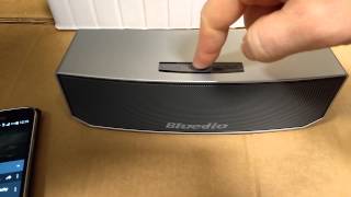 Bluedio BS3 bluetooth speaker Unboxing and Review [upl. by Aihk727]