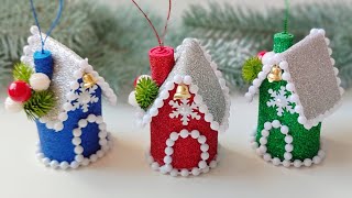 Christmas House DIY 🏠🎅 Christmas Decorations 🎄 DIY Christmas tree toys [upl. by Ispep]