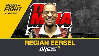 Regian Eersel ONE Fight Night 11 Post Event Interview [upl. by Vito]