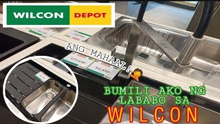 Magkano ang lababo sa Wilcon  Canvass tayo  Wilcon Home Depot Makati [upl. by Nnasus]