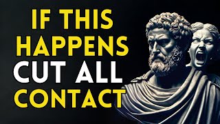 12 SIGNS that YOU should CUT all contact with someone – STOICISM [upl. by Irami325]