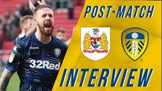 Post Match Interview  Pontus Jansson  Bristol City 01 Leeds United [upl. by Avalsorim]