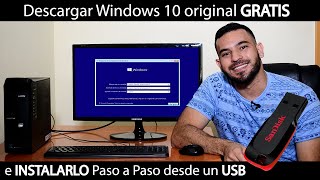 Cómo INSTALAR WINDOWS 10 desde USB  Formatear Windows 10 💻🔥 [upl. by Reggis]