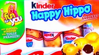 Kinder Cute Happy Hippo Taste Test Lightning McQueen Happy Hippo Dance amp Thomas Tank Wants Chocolate [upl. by Ydoow499]