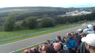 f1 belgium 2011 spa francorchamps final lap vettel win webber button alonso schumacher red bull [upl. by Lladnor52]