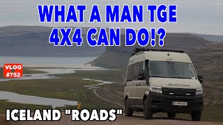 752 MAN TGE 4x4 Offroad  Die besten Shots auf Island  MegaMobil Lounge 600 [upl. by Annahoj475]