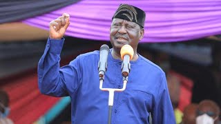 LIVE Raila Odinga amp His Azimio Brigade in Rongo Migori county [upl. by Ainad62]