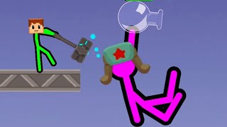 SOVIET VS MINECRAFT STICKMAN FIGHT SUPREME DUELIST FIGHT [upl. by Ahsienat560]