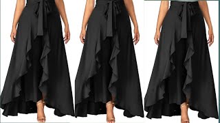 💁ruffle plazo cutting and stitchingskirt plazo cutting and stitching [upl. by Vachel933]