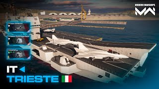 IT TRIESTE  Most complete aircraft carrier [upl. by Macfadyn]