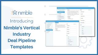 Introducing Nimbles Vertical Industry Deal Pipeline Templates [upl. by Bride]