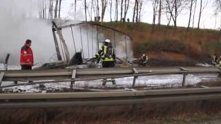 GeisterfahrerUnfall auf der A3 bei Vilshofen [upl. by Atikram]