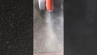 Saw cut exposed aggregate service walk satisfying satisfying satisfyingvideo shorts concrete [upl. by Doowrehs282]