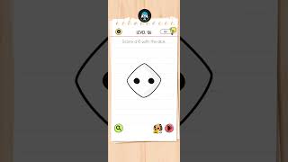 Brain Test All Star Level 126 Walkthrough Solution  Score A 6 With The Dice [upl. by Eimarej]