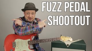 Best Fuzz Pedal Shootout  Swollen Pickle Big Muff and The Octafuzz  Martys Thursday Gear [upl. by Elboa]