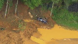 Raw video North Carolina flooding damage from Helene [upl. by Eendyc]