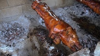 Puerto Rican Roasted Pig quotLechonquot [upl. by Milton]