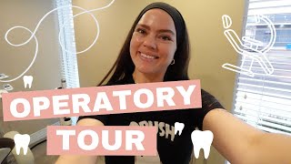 DENTAL HYGIENE OPERATORY TOUR✨🦷🧚🏻 [upl. by Cele]