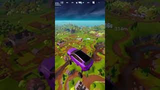 I used a car to do this Crazy Trickshot 🔥👑😱 fortnite clip trickshot ranked [upl. by Olette]