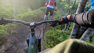 Stoodley pike to hebden bridge mountain biking downhill tracks [upl. by Assecnirp202]