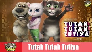 Tutak Tutak Tutiya Title Song  Full HD Video Talking Tom Version  Talking Tom Video [upl. by Nonaihr918]