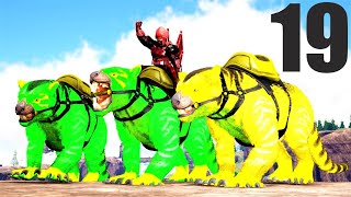 THE ELECTRIC THYLACOLEO ARMY  ARK SUPREME ARK SURVIVAL EVOLVED MODDED E19 [upl. by Sturges]