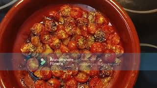 Receta Tomates Cherry con burrata [upl. by Agee]