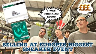 SELLING AT EUROPES BIGGEST SNEAKER EVENT  CREPE CITY LONDON 2024 [upl. by Chirlin237]