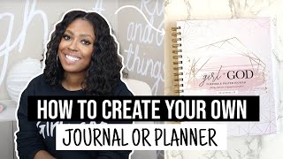 How To Create Your Journal or Planner [upl. by Anuska]